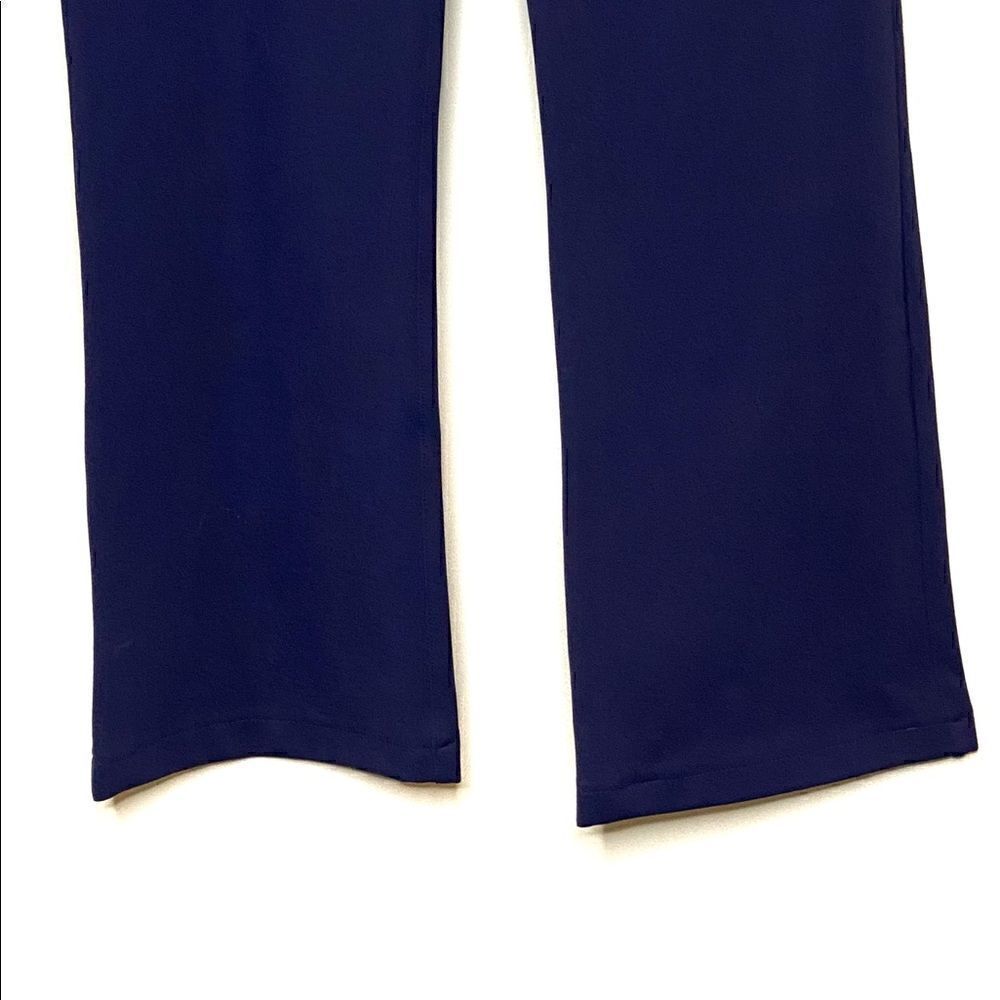 Betabrand Navy Blue Bootcutyoga Dress Pants Sizemp — image 4 of 8